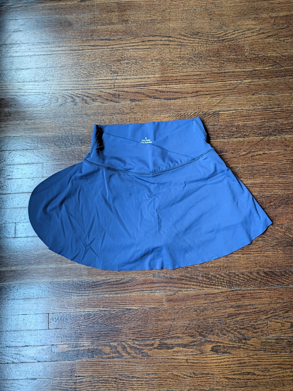 Women's Ultra High Rise Skirt Skort Shorts Blue Athletic Tennis Casual Small